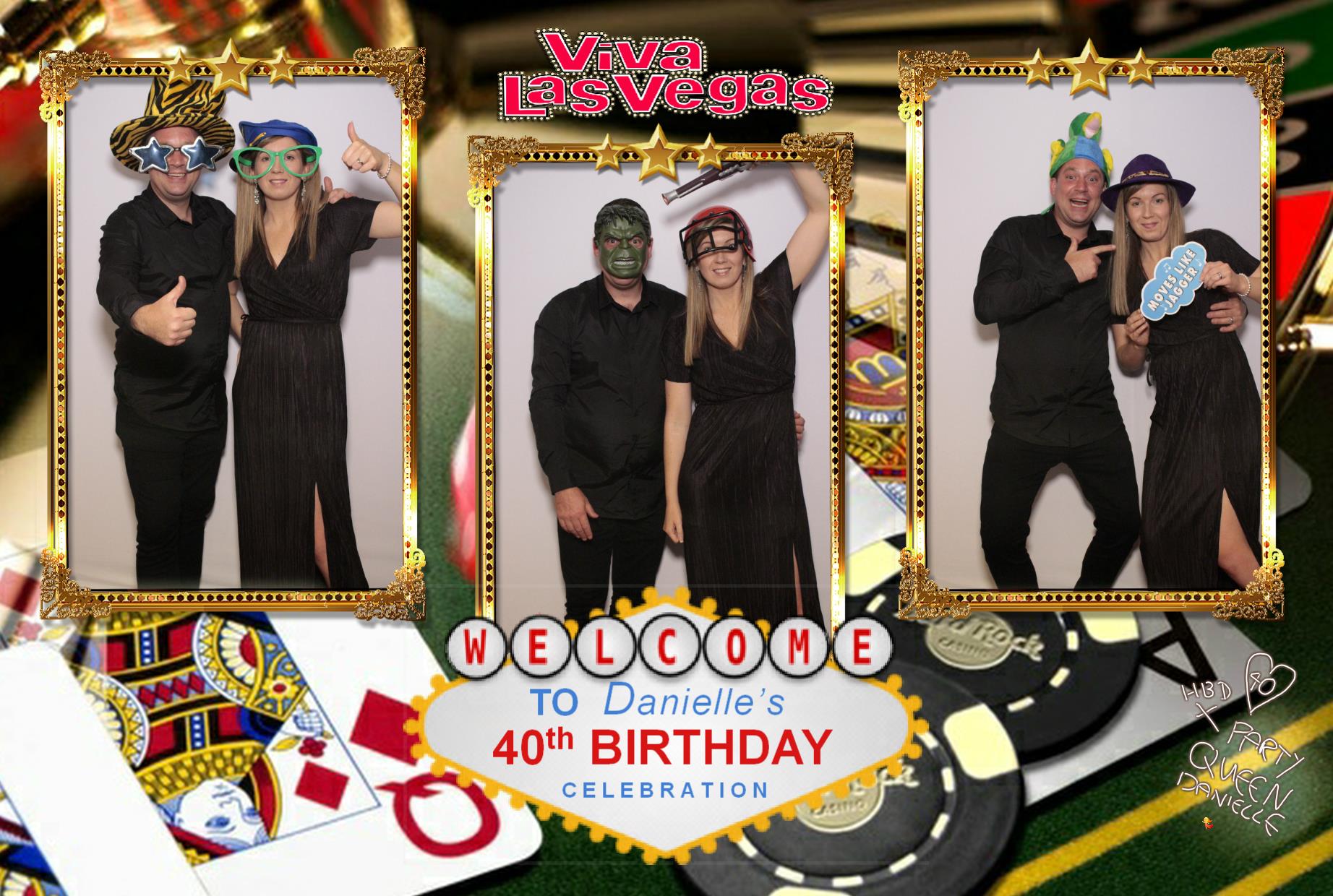 Danielle’s 40th birthday | View more photos from the event at gallery.myphotoboothexperience.co.uk/u/MyPhotoBoothExperienceLtd/Danielle’s-40th-birthday